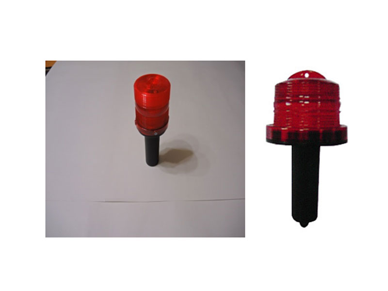 F002小型塑膠錐式LED警示燈